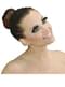 Faux-cils noirs en dentelle