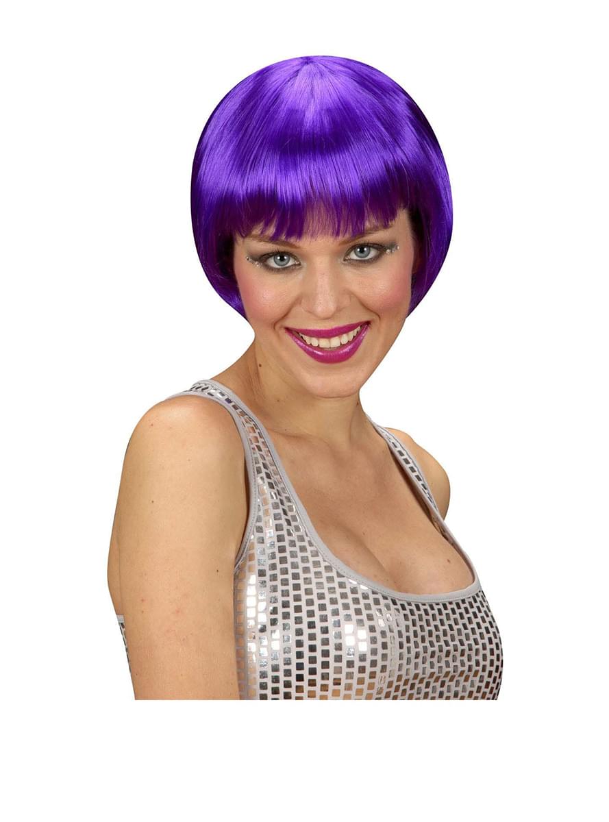 Rave Perücke violett