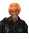 Fluorescent Orange Rave Wig
