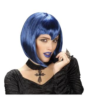 Wig Vampiress Gotik Biru