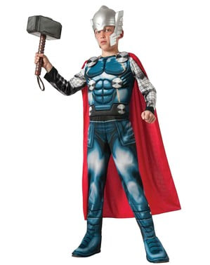 Thor The Advengers Aseemble deluxe Kostuum voor jongens