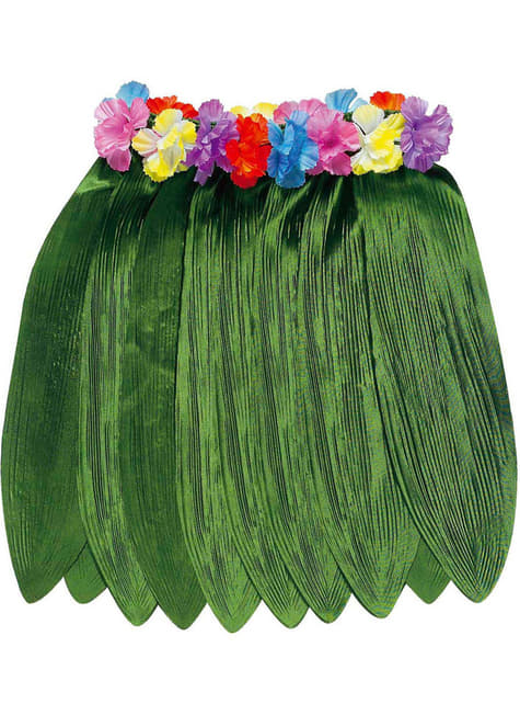 Hawaii kjol grön