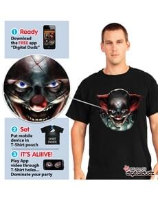 Digital Dudz Clown with Diabolic Eyes T-shirt