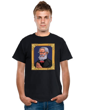 T-shirt Digital Dudz dengan Potret Mansion Enchanted