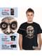 Digital Dudz Zombie s sumljivo očmi T-shirt