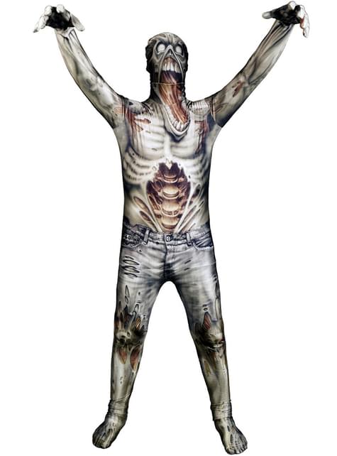 Fato de Zombie Monster Collection Morphsuits infantil. Os mais