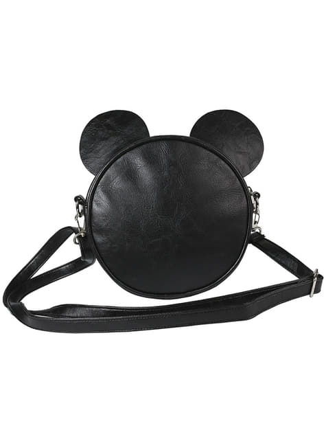 Mickey Mouse Round Crossbody Bag with Ears for Women - Disney