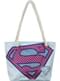 Bolso de playa de Superman para mujer