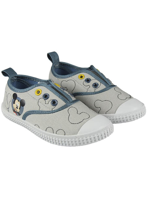 Mickey Mouse trainers in grey for boys 