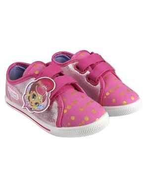 女の子のためのライトが付いているきらめきおよび輝やきのトレーナー