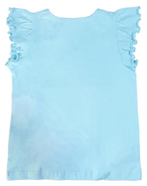 T-shirt Elsa bleu fille - La Reine des neiges