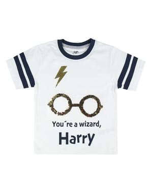 Camiseta de Harry Potter con lentejuelas infantil