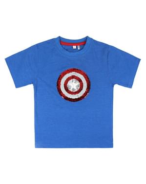 子供のためのアベンジャーズリバーシブルスパンコールTシャツ - マーベル