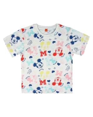 T-shirt Mickey et Minnie Mouse manches courtes enfant - Disney