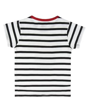 T-shirt de Minnie Mouse com riscas para menina - Disney