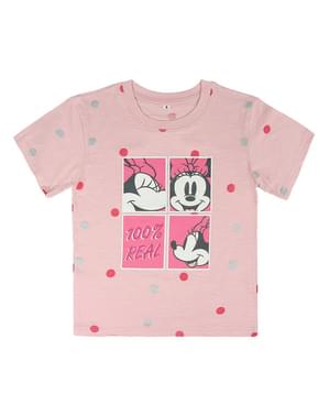 Kaos Wajah Minnie Mouse untuk Anak Perempuan - Disney