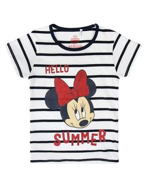 T-shirt Minnie Mouse Hello Summer fille - Disney