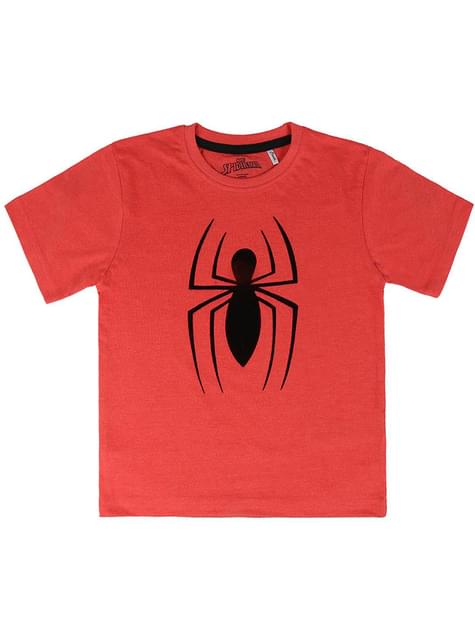 Tricou Spiderman logo roșu pentru băiat - Marvel