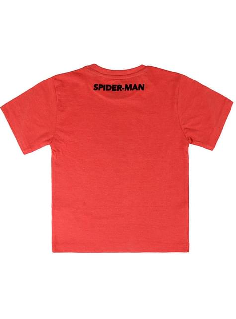 Tricou Spiderman logo roșu pentru băiat - Marvel