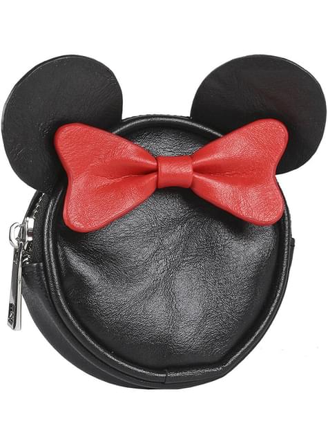 Minnie Maus Portemonnaie mit Ohren und Schleife für Damen - Disney. für  echte Fans