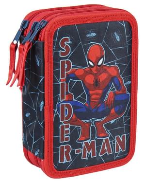 Pennfodral 3 dragkedjor Spiderman barn - Marvel