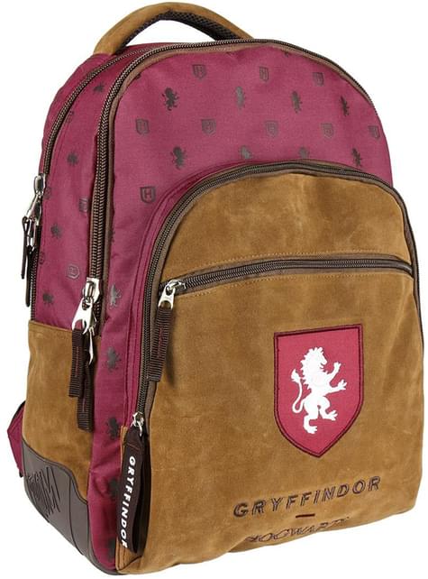 Skolryggsäck Gryffindor Harry Potter *officiella' för fans Harry Potter, Ryggsäck Gryffindor | GameLoot