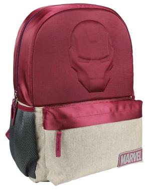 Ransel sekolah Iron Man di merah marun - The Avengers