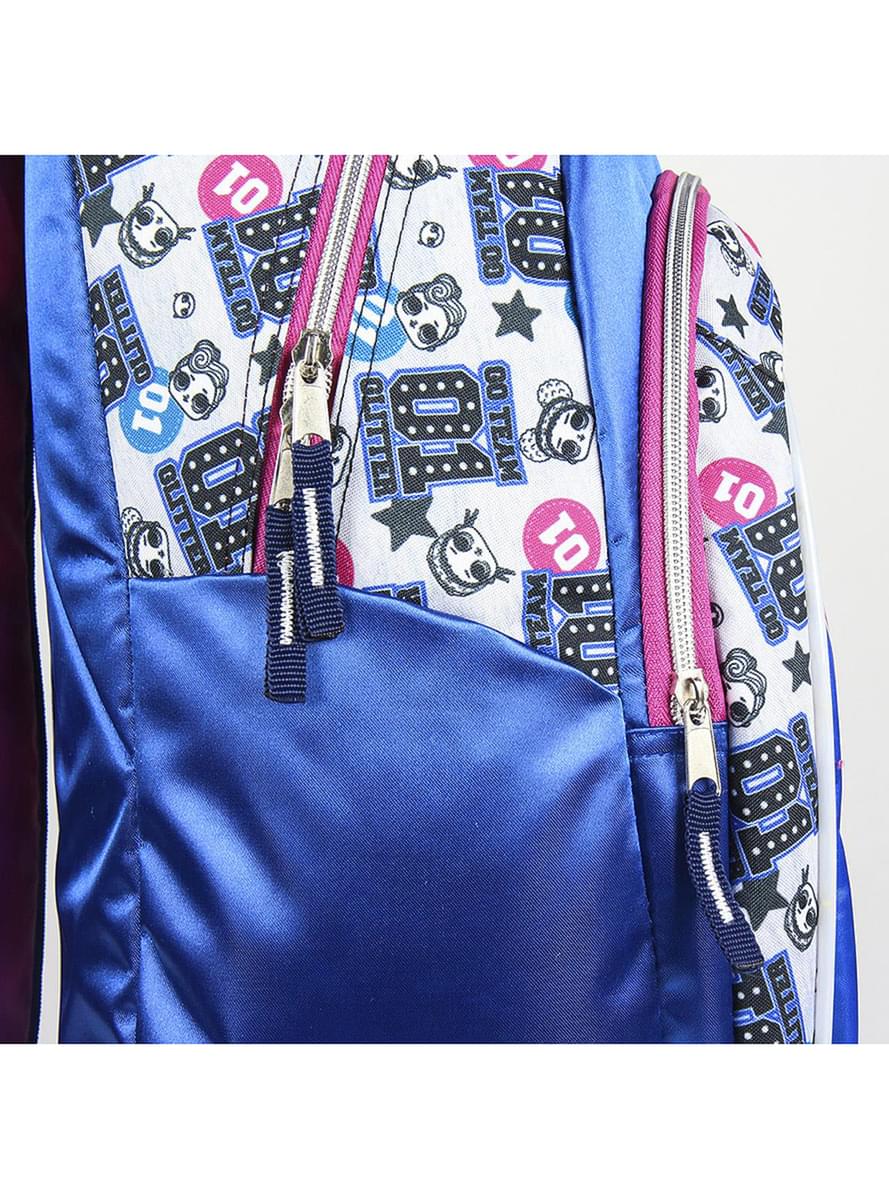 Zaino scolastico LOL Surprise blu per bambina
