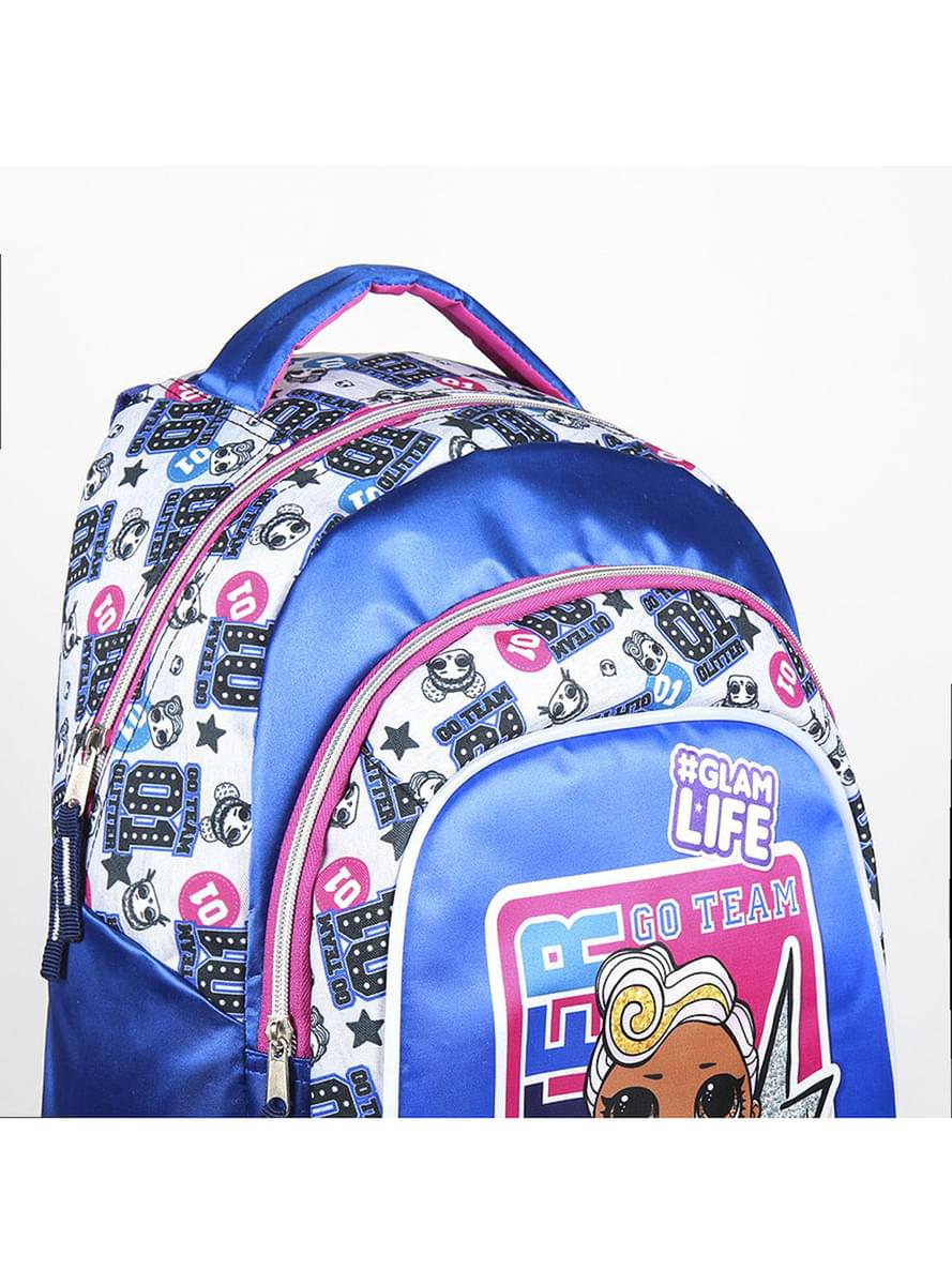 LOL Surprise Schulrucksack blau für Mädchen