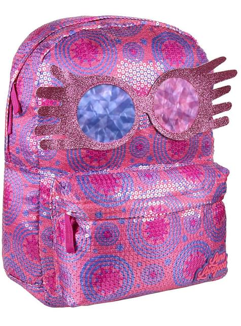 School backpack with Luna Lovegood with glasses for girls - Harry Potter