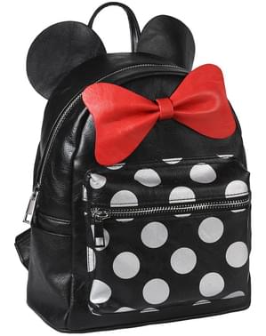 Γυναικείο Σακίδιο Πλάτης Minnie Mouse με Αφτιά και Φιόγκο - Disney