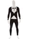 Disfraz de esmoquin negro Morphsuit Msuit