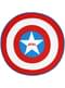 Toalha de Capitão América redonda infantil - Os Vingadores