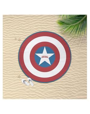 Telo mare Capitan America rotondo per bambino - The Avengers