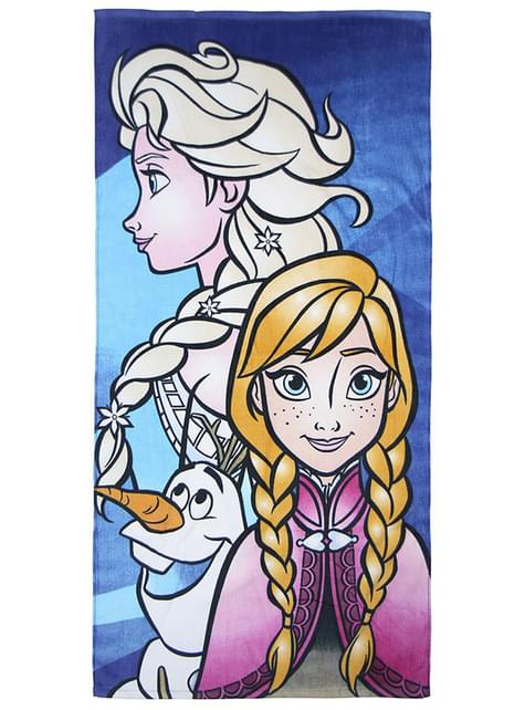 Conjunto de 2 toalhas de Frozen para menina - Disney