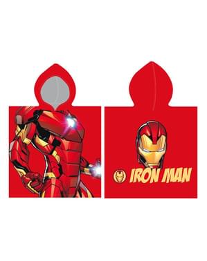 Erkekler için kukuleta ile Iron Man havlu - Yenilmezler