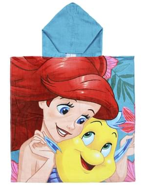 Handuk Little Mermaid dengan tudung untuk anak perempuan - Disney