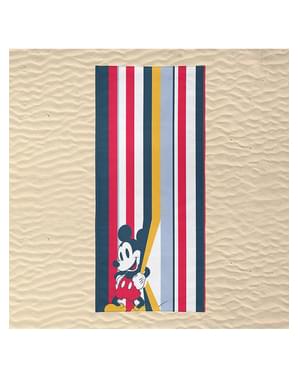 Telo mare di Topolino a righe per adulto - Disney