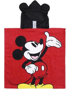 Handuk Mickey Mouse dengan kerudung untuk anak laki-laki - Disney