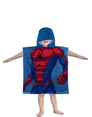 Handuk Spiderman dengan tudung untuk anak laki-laki - Marvel