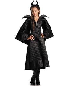 Costume da Malefica deluxe per bambina