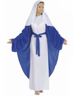 イエス衣装のメアリー母