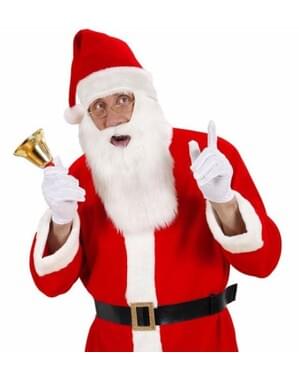 Weihnachtsmann Mütze mit Bart