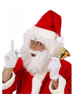 Wig Santa Claus dan kit jenggot keriting
