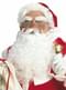 Kit Babbo Natale cappello con capelli e barba