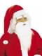 Barba de Papá Noel con bigote y cejas