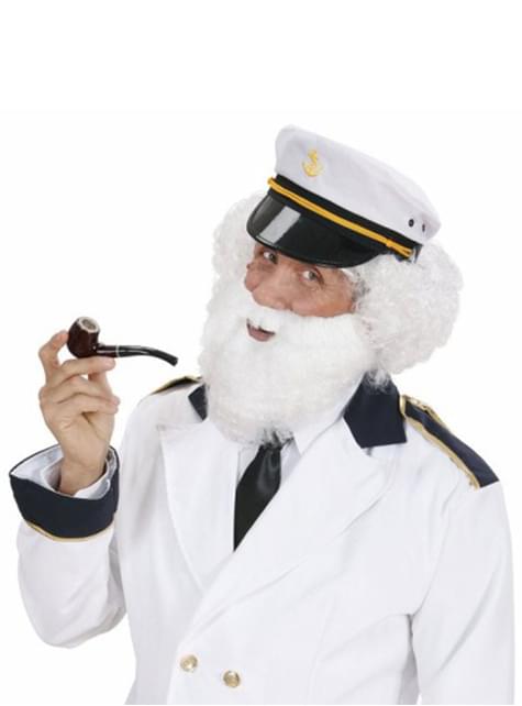 Baard met snor van de Kerstman