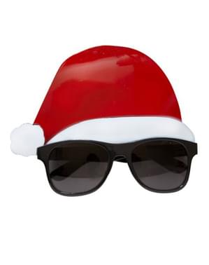 Батько окуляри Різдво з капелюхом