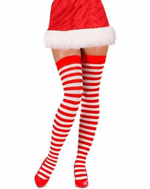 Collant d'assistant du père Noël grande taille