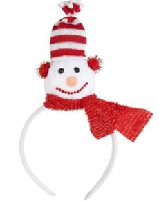 Diadema de boneco de neve